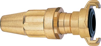 5 x Messingspritze, Spritzdüse 3/4'', System Geka, Schlauchkupplung, Wasser, .064