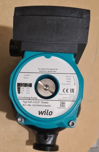 Wilo Top-S25/7 TRANS 2135683/16w04 3~440V Umwalzpumpe Pumpe #313 | eBay