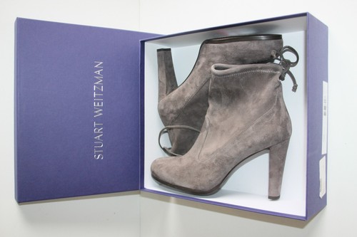 595 $ NEU Stuart Weitzman Stone HANDSCHUH Wildleder-Booties 40/10 Perfektion LONDRA - Bild 8 von 11