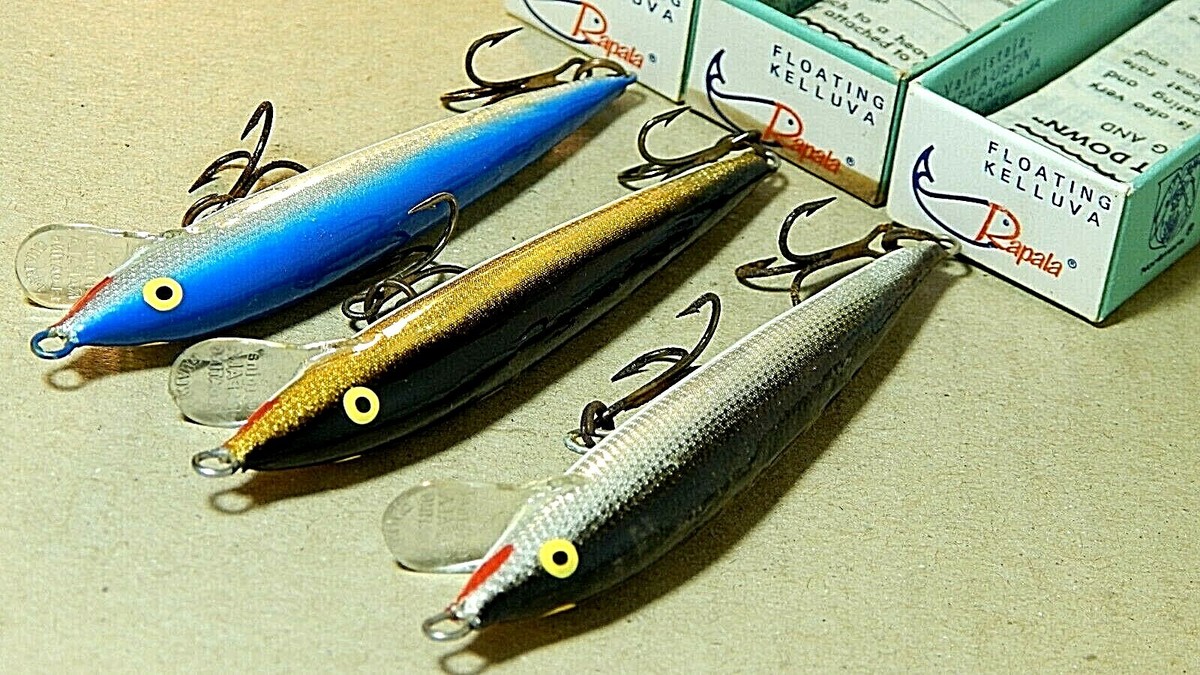 Vintage Original Rapala Wobbler Countdown CD-9G Gold 3-1/2
