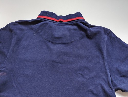Offizielles Jaguar Herren blau bestickt Heritage Polo Shirt Tshirt Oberteil M - Bild 16 von 21