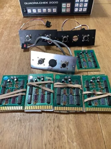 Set of Two Nikon connectors and interface cards for Quadra-Chek QC-2000 DRO's.