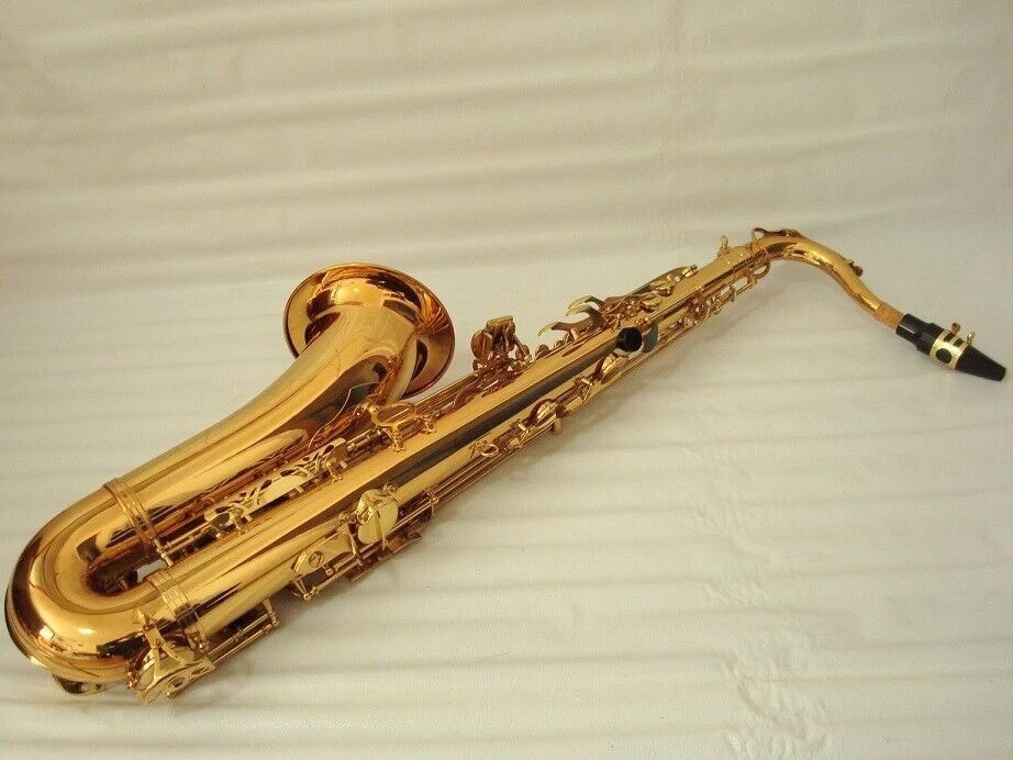 Saxofón tenor dorado profesional nuevo ¡¡cantidad limitada a la venta!!! Foto 4 de 4