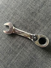 BLUE POINT BY SNAP ON BOERMS15 15MM SHORT RATCHET SPANNER & OPEN END 12 POINT