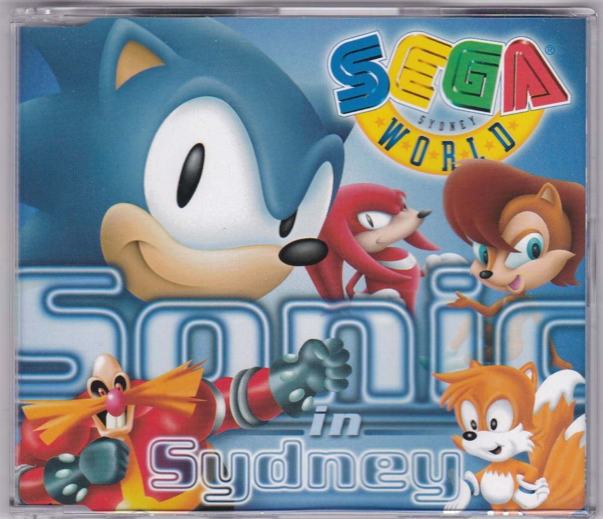 Sonic the Hedgehog - Sonic In Sydney - CD (Sega World Sydney 4 x