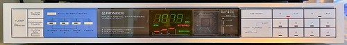 PIONEER FM/AM Digital Synthesizer Tuner F-101T - NEW CAPS, ALIGNMENT