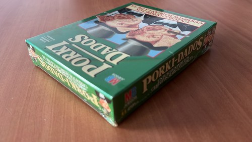 Juego de mesa MB PORKI DADOS NUEVO Y PRECINTADO pass the pig Años 80 - Imagen 8 de 8