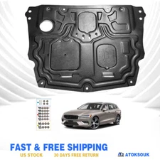 Front Skid Plate For Volvo V60 2019-2024 Impact Resistant Engine Guard Cover
