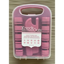 Knock Outs craft Punch Set 12 Pc. Interchangeable Punches