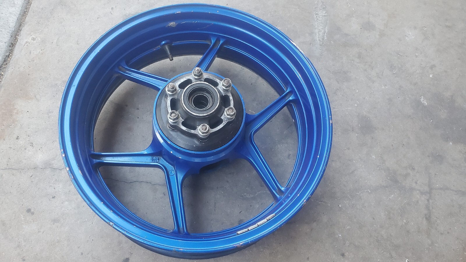 05 06 07 08 KAWASAKI ZX6R ZX 6 636 ZX636 REAR WHEEL RIM STRAIGHT 2710 eBay