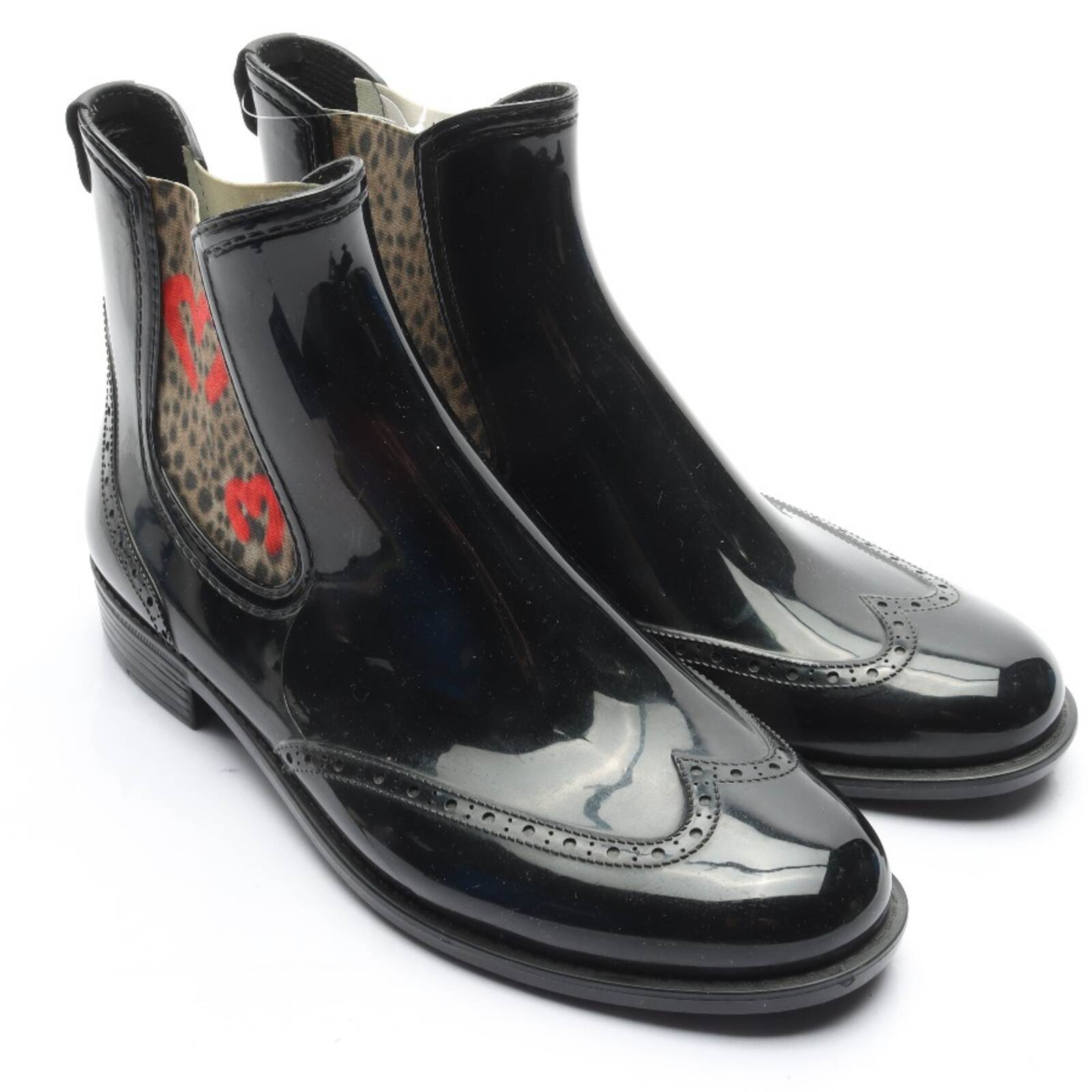 Ботинки Челси Marc Cain Schwarz Rot 40 евро 23190₽