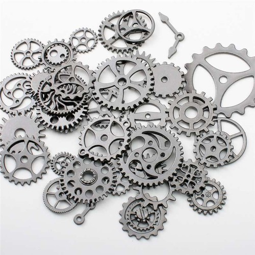 Engranajes Ruedas De Colección Steam Punk Artesanía Joyería Reloj Piezas Muñequeras Artesanía - Imagen 9 de 20