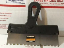 250mm 8x8 Tiling Adhesive Glue Spreader Notched Teeth Serrated Comb Trowel