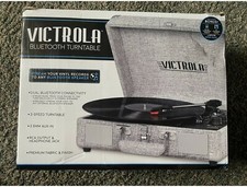 Victrola Journey Bluetooth Portable Suitcase Record Player with 3-speed...