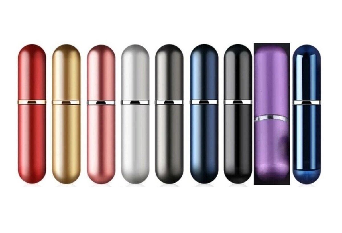 2X/1X Refillable Perfume Atomiser Bottles Atomizer Aftershave Pump