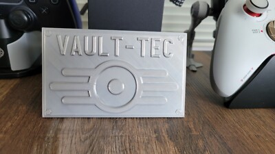 Fallout | Vault-Tec | Sign | 3D Print US Seller fast Ship!