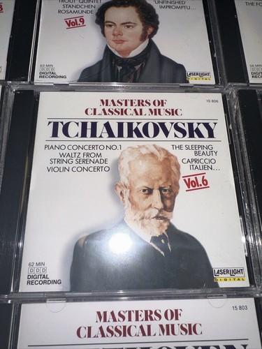 New Sealed Masters of Classical Music 10 CD Set Complete Laserlight Digital - Picture 9 of 14