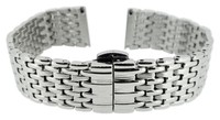 Herzog > Uhrenarmband 20Mm > Edelstahl Massiv Silberfarben GläNzend
