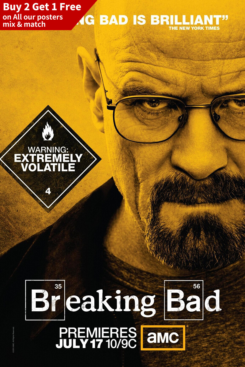 Breaking Bad Poster Stagione 4