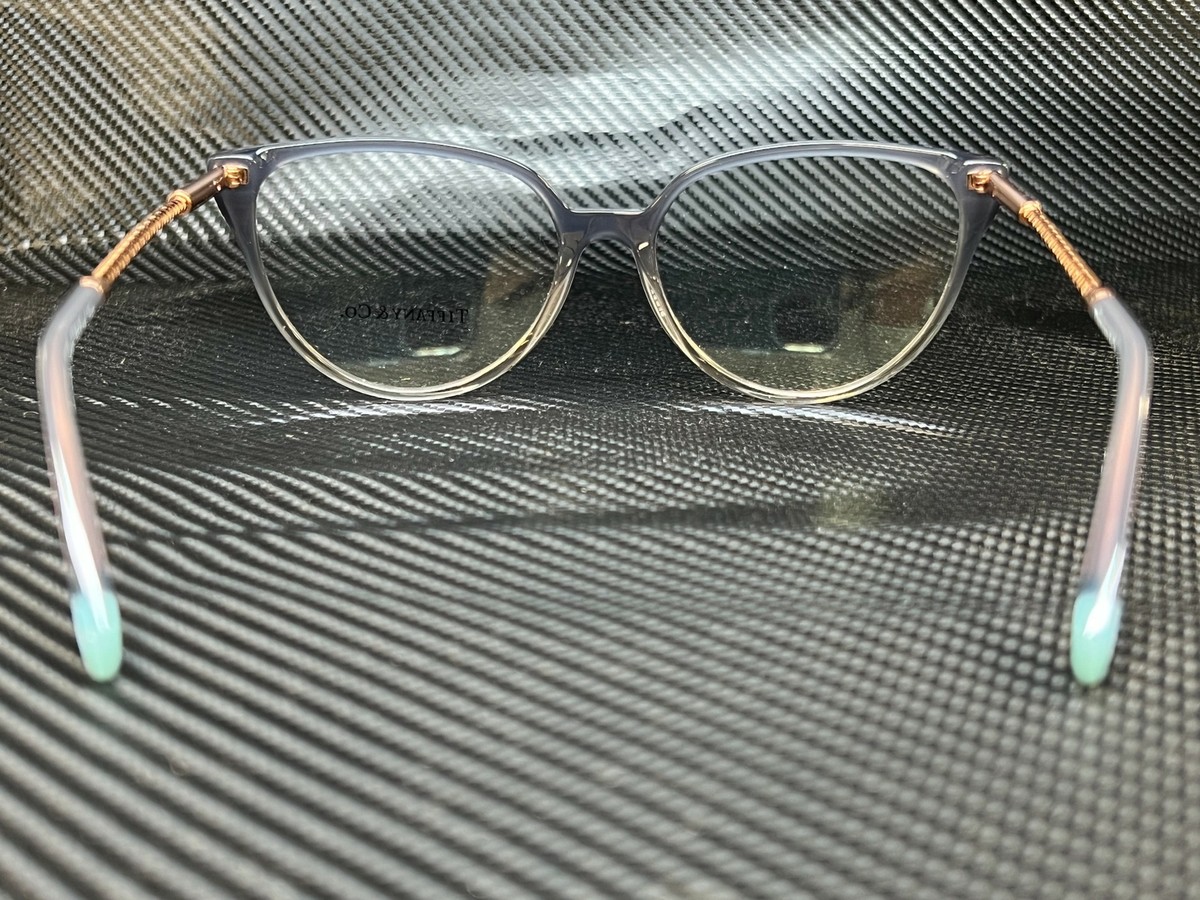 TIFFANY TF2206 8298 Grey Blue Oval Women's 55 mm Eyeglasses | eBay