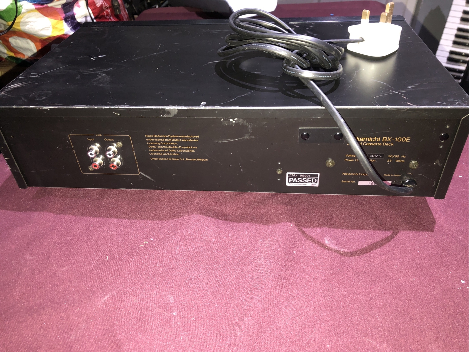 Nakamichi BX100E 2 Head 3 Motor Stereo Cassette Deck eBay