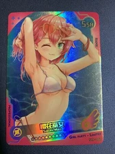 Miko Sakura Hololive SLR Foil Swimsuit Goddess Waifu Card Girl Holo Doujin Anime