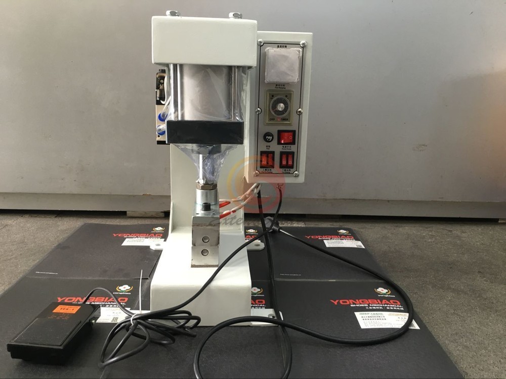 New 40 x 150mm Pneumatic Hot Foil Stamping Machine Leather Wood Stamping 220V