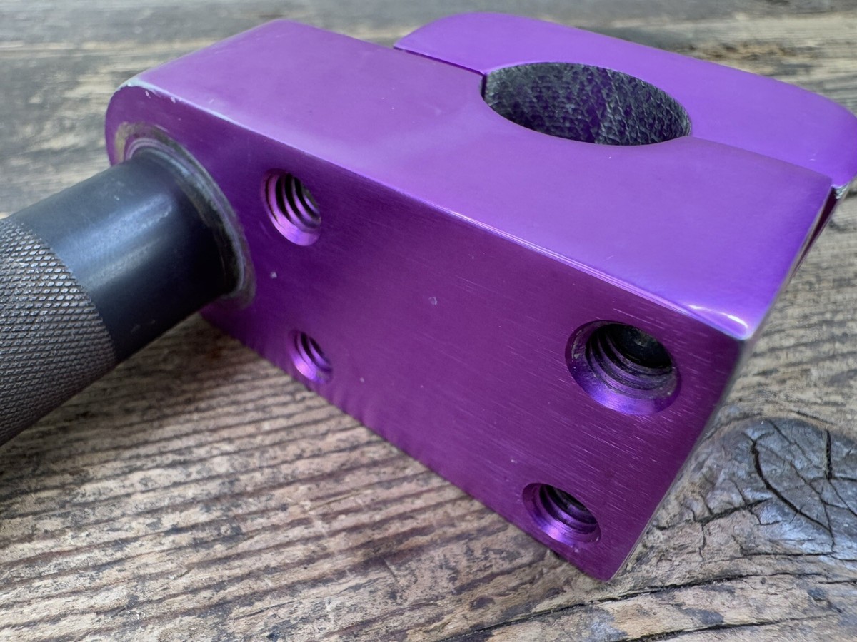DK Pro Purple Stem Neck Quill Old Mid School Bmx Vintage | eBay