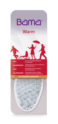Bama Alu Therm Airtech 2 Schicht Wintersohle Größen 24 bis 51 - 3100008/3100043