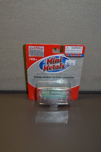 Mini Metals '50 Dodge Meadowbrook sedán - verde isla #30227 | Zustand: Used