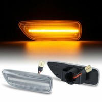 Seitenblinker LED 2X Mit E-Zulassung Klarglas Kompatibel Mit Diverse Volvo Model