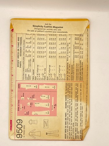 Vintage Sewing Patterns ~ Womens & Misses ~ Simplicity ~ Pick and Choose - Picture 33 of 33