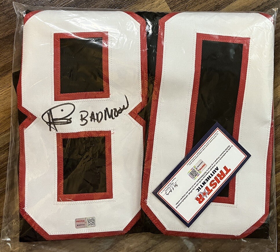 Andre Rison Autographed Signed Atlanta Falcons #80 Black Jersey Tristar Authentic New 