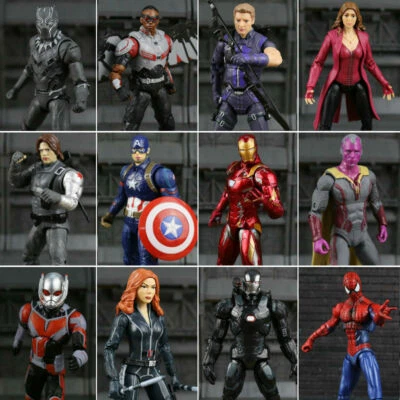 Genuine ZD Toys Marvel Avengers SuperHero Hawkeye Action Figure Toy Xmas Gift
