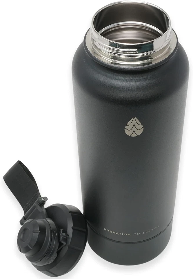 Botella de agua aislada con caja fuerte oculta - acero inoxidable 32 OZ sin BPA fácil de transportar Foto 4 de 4