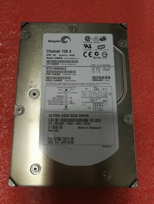 Seagate Cheetah 15K.4 146.8GB,Internal,15000RPM,3.5'' (ST3146854LC) HDD