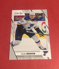 2023-24 O-Pee-Chee #418 Klim Kostin – St. Louis Blues – NM