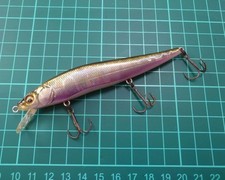 Megabass Vision One Ten Minnow Hard Lure, No Major Damage, Rusted Hooks