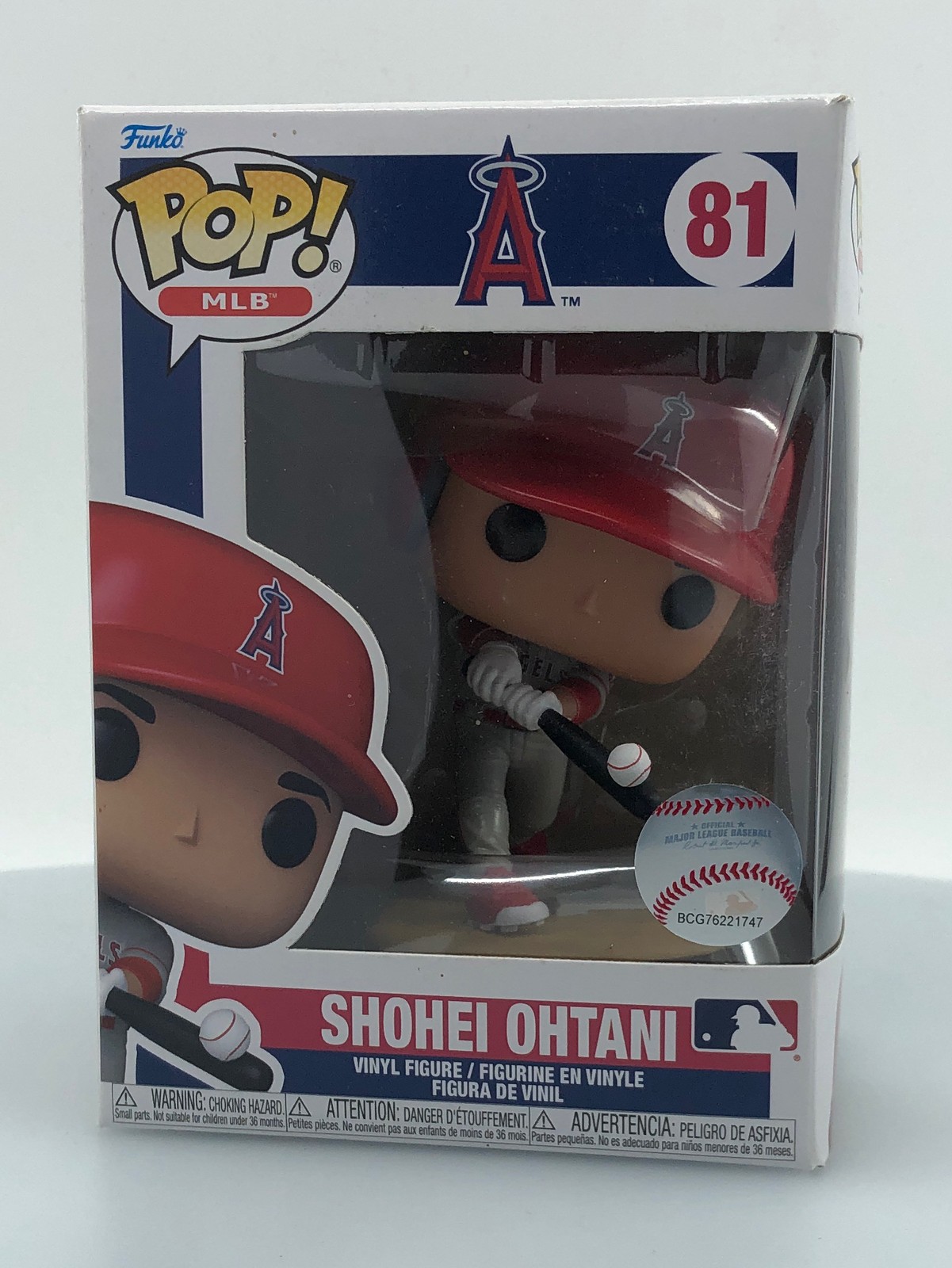 Funko Pop! Sports Mlb Shoheni Ohtani #81 Vinyl Figure Damaged Box See Pics