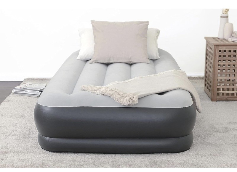 SLEEPLUX Durable Inflatable Air Mattress with Built-in Pump Pillow & USB Charger