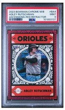 2023 Bowman Chrome Adley Rutschman M/B Ascensions Red Refractor /5