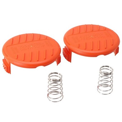 2X For-Black + Decker-385022-03N Gehäusedeckel/Rasenmäher Spulenabdeckung