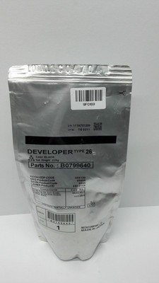 Ricoh Type 26 Developer B0799640, Black for Ricoh Aficio 2035