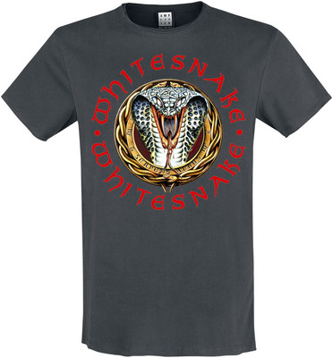 Whitesnake T-Shirt Herren Amplified Collection - Donnington Snake charcoal