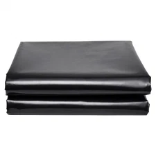 Pond Liner Fish Liner 40x40 ft 12 Mil HDPE Easy Cutting Underlayment