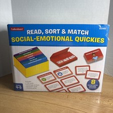 Lakeshore Read, Sort Match: Social-Emotional Quickies Grades 4-5 New GG485