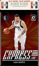 2024-25 Donruss Optic #6 Luka Doncic Express Lane Dallas Mavericks