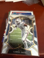 2020 Select Gabriel Davis Concourse Rookie Card RC #82 Bills
