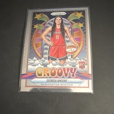 Panini Prizm 2025 Groovy Rookie Georgia Amoore #3 Washington Mystics WNBA