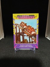 2024 Topps Heritage - Busch Gardens Theme Park Opens - Flashbacks Insert #NF-7